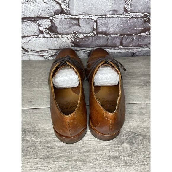 Cole Haan AMERICAN CLASSICS Mahogany Brown Leather Oxfords Dress Shoes Men 8.5D main image 9